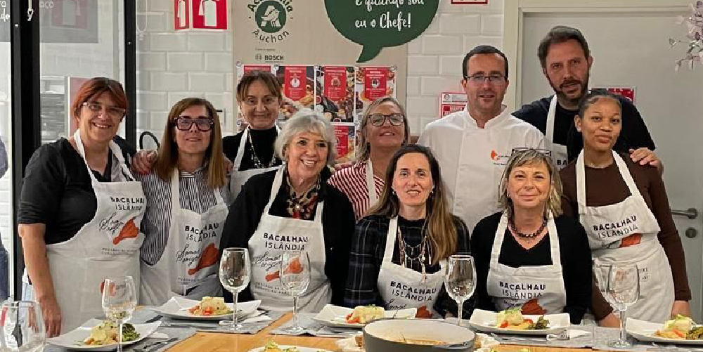 Masterclass de Bacalhau Grupeixe, em Alfragide, com o Chef José Serrano