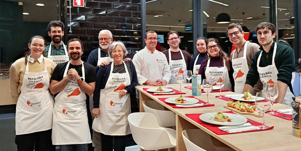 Novo Masterclass de Bacalhau Grupeixe, na Maia, com o Chef José Serrano